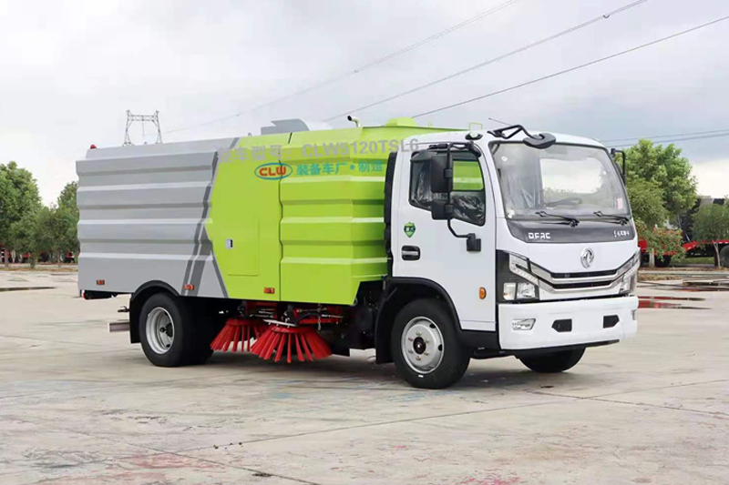 國六大多利卡8噸（2.5水/5塵）掃路車